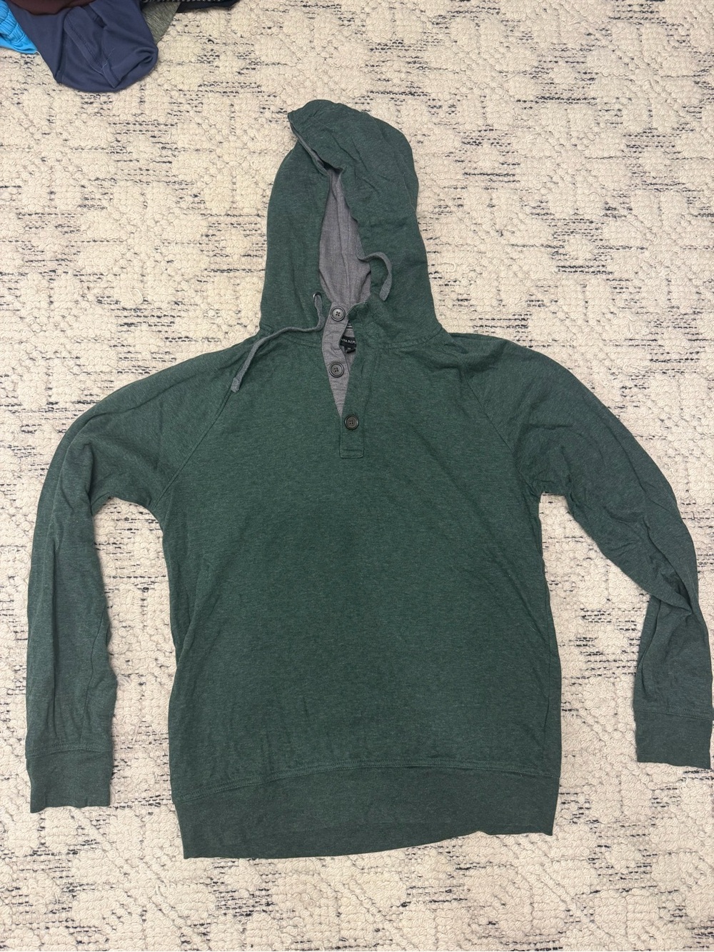 Banana Republic Hooded Henley Pullover